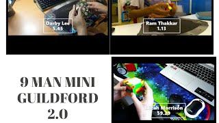 2:49.48 9-Man Mini Guildford Relay 2.0! Ft.Famous Cubers