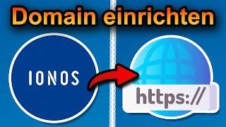 IONOS Domain einrichten und kaufen 2025 (schnell & einfach)