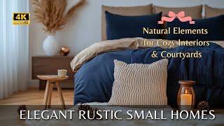 Transform Your Small Home & Courtyard: Rustic Furniture Ideas & Handcrafted Decor for Cozy Elegance