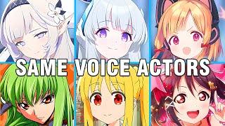 Blue Archive All Millennium School Characters Japanese Dub Voice Actors Seiyuu Same Anime Characters