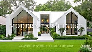 Timeless Beauty: Modern Farmhouse Design in Minimalist Elegance