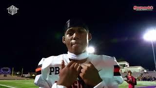 Massillon Tigers Jalen Slaughter after their 31-21 win over St. Ed’s.