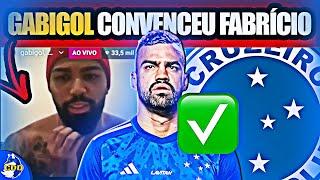  GABIGOL CHAMOU FABRÍCIO BRUNO PRA JOGAR NO CRUZEIRO