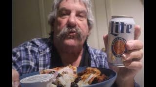 Pizza. Wings & Beer ASMR