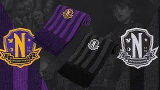 Nevermore Academy Scarves | Wednesday | Cinereplicas