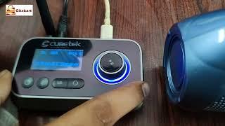 Cubetek 3 in 1 LED Display Bluetooth Transmitter Receiver Unboxing & Review |