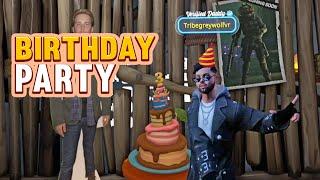 Amazing @TribegreywolfVR  Birthday Party VR CHAT @TribegreywolfVR