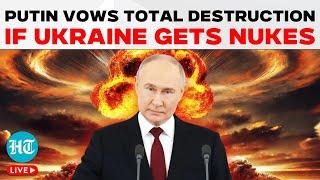 Vladimir Putin Live: Russian President's New Warning To The West | Ukraine russia | Nuclear Weapon