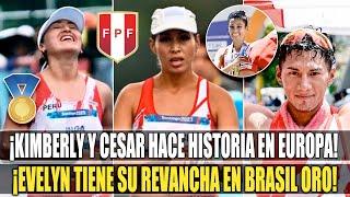 ¡PERÚ EN LO ALTO DEL ATLETISMO!  KIMBERLY GARCIA EVELYN INGA y C. RODRIGUEZ CONSIGUEN MEDALLA DE ORO