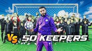 PENALTIES VS 50 KEEPERS! 