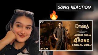 NTR song reaction | NTR | Devara | Saif Ali khan | Pratikreeya | Reaction Video