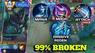 ( auto regen passive ) I FINALLY FOUND ZHASK BEST BUILD FOR SUSTAIN AND DAMAGE ️ (must try )
