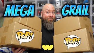 Opening a MEGA GRAIL MYSTERY BOX of Funko Pops