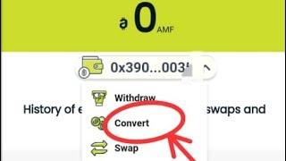 How to convert Addmefast points to AMF token then to Bnb, Eth, USDT, or any desire crypto currency