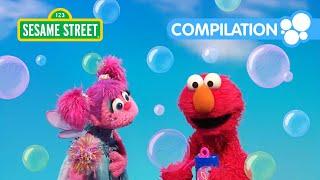 Sesame Street: Elmo Plays with Bubbles! | Bubble Fun Compilation