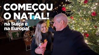 Oficialmente aberta a temporada dos MERCADINHOS DE NATAL na Europa!