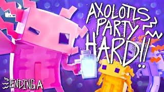 MINECRAFT AXOLOTL RAP | "Axolotls Party Hard" | Animated Music Video [VERSION A]