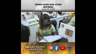 Bombo News and Views Editorial |  June 15, 2025
