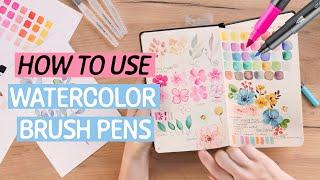 How to use BRUSH PENS correctly | STAEDTLER Art Class