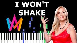 I Won't Shake (La La Gunilla) - Gunilla Persson | Piano Tutorial