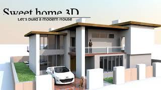 Modern House in Sweet Home 3D