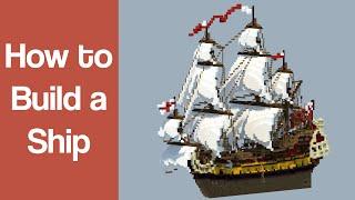 How to Build a Ship in Minecraft