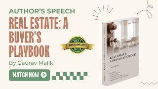Author's Speech (Real Estate: A Buyer's Playbook) - Amazon Bestseller
