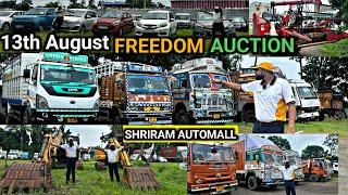 Shriram Automall: 13 AUGUST FREEDOM AUCTIONCARS,TRUCK,JCB,BUS,VAN | Starting From:₹50,000/-