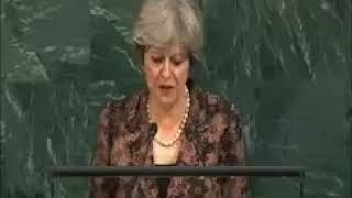 Uk Pm Tharesa May Pays Tribute to Benazir Bhutto At UN.بینظیر بھٹو کو اقوام متحدہ میم خراج تحسین