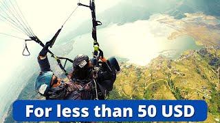 We touched the clouds of Pokhara | Paragliding in Nepal | আমরা পোখরার মেঘ ছুঁয়েছিলাম।