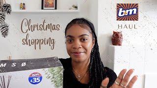 Christmas B&M Haul and shop with me 2023 | ZANGURU