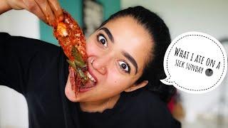  WHAT I ATE ON A SICK SUNDAY  || Abhirami Suresh