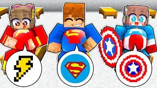 Minecraft, ale SUPER HEROSY SĄ w CIĄŻY W SZKOLE SUPER BOHATERÓW!