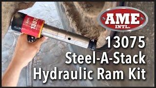 AME International's 13075 Steel-A-Stack Hydraulic Ram Kit