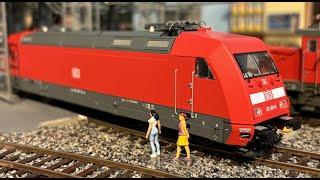 Modelleisenbahn H0 - Fahrvideo Juni 2024 - Frauenpower in Bernhardsdorf!!