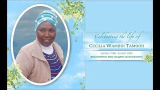 HONOURING OUR BELOVED Cecilia Wambui Tamooh (CT) 1948 - 2024