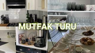 MUTFAK TURU | DOLAP İÇİ DÜZENİM | NEYİ NERDEN ALDIM | COUNTRY MUTFAK | YENİ GELİN EVİ 