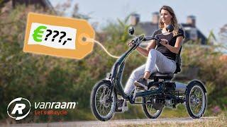 What is the price of an adapted bicycle from Van Raam?