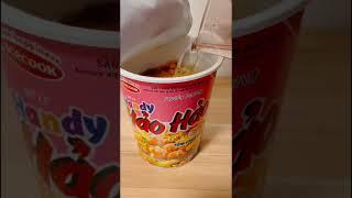 Hao Hao Mi Tom Chua Cay Instant Noodle Sour-Hot Shrimp Flavoured #instantnoodles