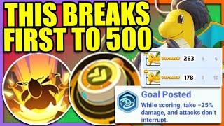 I BROKE FIRST TO 500 with this DRAGONITE BUILD | Pokemon Unite