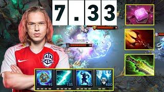 This is How Topson Zeus MIDLANE - MAGIC BUILD in NEW PATCH 7.33 Dota 2 pro Gameplay