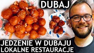 DUBAJ: JEDZENIE W DUBAJU - sprawdzamy lokalne restauracje i ceny jedzenia [2021] | GASTRO VLOG #410