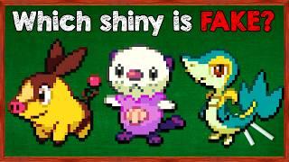 Find The Fake Shiny Pokemon - Unova Region!