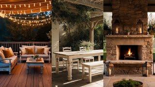 Cozy Rustic Patio Decor  Ideas for a Relaxing Outdoor Space!