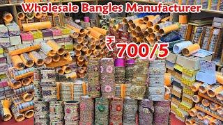 Ramzan Special Wholesale Bridal Bangles Manufacturer ₹ 700/5 Dulhan Bangle Sets Online Shopping Avl