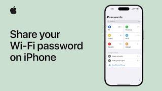 How to share your Wi-Fi password on iPhone | Apple Support