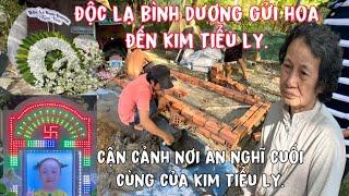 Sáng 19/11 Cận Cảnh Nơi An Nghĩ Của Kim Tiểu Ly"Độc Lạ Bình Dương Gửi Hoa đến"Bà Ngoại quá đau lòng.