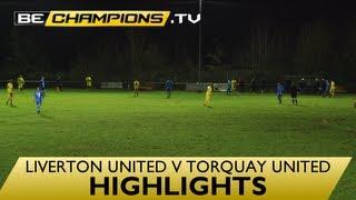Liverton United vs Torquay United St.Lukes Cup 2nd Round Highlights