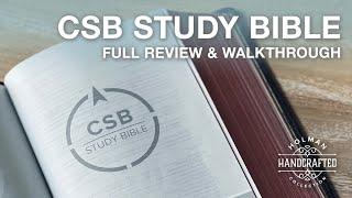 CSB Study Bible | In-Depth Review