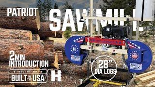 Hud-Son Patriot Portable Sawmill 2 Min Introduction